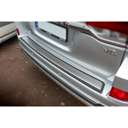 Купить Вставка на задний бампер 2016-2025 (ABS-2025 нерж) для Toyota Land Cruiser 200