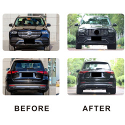 Купить Комплект обвесов AMG GLE63 (с полным задним бампером) для Mercedes GLE W167