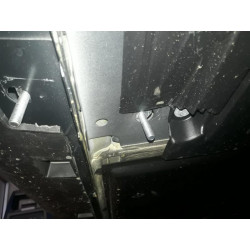 Купить Боковые пороги Bosphorus Black (2 шт., алюминий) С черной листвой на дверях для Ford Kuga/Escape 2013-2019 гг