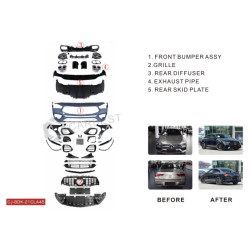 Купить Комплект обвесов AMG CLA45 для Mercedes CLA C118 2019- рр