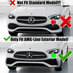 Купить Передняя решетка GT Panamericana (для AMG-Line) для Mercedes C-class W206 2022- рр