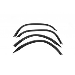 Купити Накладки на арки (2003-2007, 4 шт, чорні, нерж) для Peugeot Expert рр