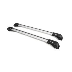 Купить Багажник (поперечины) на обычные рейлинги Skybar V1 (2 шт) до 110 см, Черный для Volkswagen Touran 2010-2015 гг