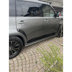 Купить Боковые пороги Nismo (2 шт., алюминий) для Nissan Armada 2016-2024 гг