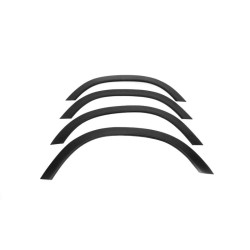 Купить Накладки на арки (4 шт, черные ABS) для Renault Duster 2008-2017 гг