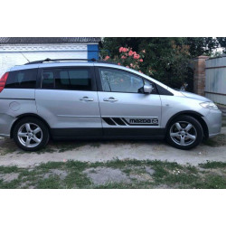 Купить Накладки на арки (4 шт, черные) 2005-2008, ABS-пластик для Mazda 5