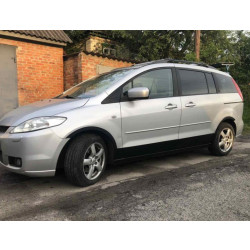 Купити Накладки на арки (4 шт, чорні) 2005-2008, Металеві для Mazda 5 рр