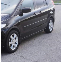 Купити Накладки на арки (4 шт, чорні) 2005-2008, Металеві для Mazda 5 рр