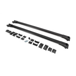 Купить Перемычки на рейлинги без ключа Flybar V1 (2 шт) до 110 см, Черный для Volkswagen Touareg 2002-2010 гг