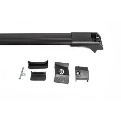 Купить Перемычки на рейлинги без ключа Flybar V1 (2 шт) до 110 см, Черный для Volkswagen Touareg 2002-2010 гг