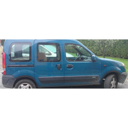 Купить Накладки на арки (4 шт, черные) Металл для Renault Kangoo 1998-2008 гг