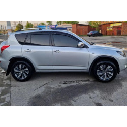Купить Накладки на арки (4 шт, черные, ABS-пластик) для Toyota Rav 4 2006-2013 гг