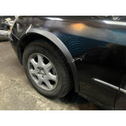 Купить Накладки на арки (4 шт, черные, ABS-пластик) для Mercedes S-сlass W220