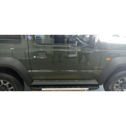 Купить Боковые пороги Duru (2 шт., алюминий) для Suzuki Jimny 2018- рр