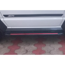 Купить Боковые пороги Maya Red (2 шт., алюминий) для Suzuki Jimny 2018- рр
