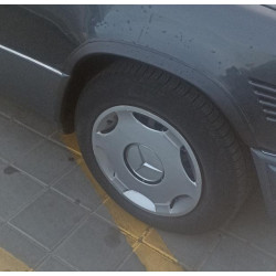 Купить Накладки на арки 1989-1995 (4 шт, черные, ABS-пластик) для Mercedes E-сlass W124