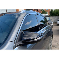 Купити Накладки на дзеркала AMG-Look (2 шт) для Mercedes B-class W247 2019- рр