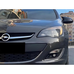 Купити Накладки на дзеркала BMW-Style (2 шт) для Opel Astra J 2009-2015 рр