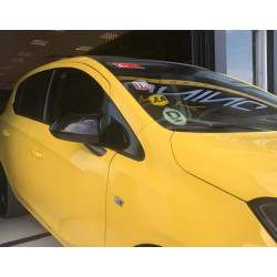 Купити Накладки на дзеркала BMW-Style (2 шт) для Opel Corsa E 2015-2019 рр