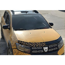 Купить Накладки на зеркала BMW-style (2 шт) для Renault Sandero 2013-2022 гг