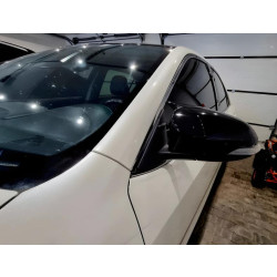 Купить Накладки на зеркала BMW-style (2 шт) для Toyota Auris 2012-2018 гг