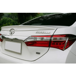 Купить Спойлер Libao (ABS-пластик) для Toyota Corolla 2013-2019 гг