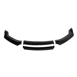 Купить Передняя лип накладка Niken Black (ABS) для Volkswagen Caddy 2010-2015 гг