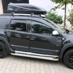 Купить Верхние накладки на двери (2 шт) для Renault Duster 2008-2017 гг