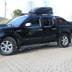 Купить Молдинг на двери (4 шт, ABS) для Nissan Navara 2006-2015 гг