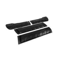 Купить Молдинг на двери (4 шт, ABS) для Nissan Navara 2006-2015 гг