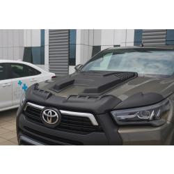 Купити Накладка на капот (2021-2025, ABS) для Toyota Hilux 2015- рр