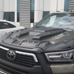 Купити Накладка на капот (2021-2025, ABS) для Toyota Hilux 2015- рр