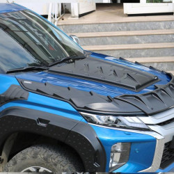 Купить Накладка на капот (ABS) для Mitsubishi L200 2015-2024 гг