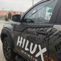 Купить Молдинг на верх двери (4 шт, ABS) для Toyota Hilux 2015- гг