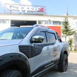 Купить Молдинг на верх двери (6 шт, ABS) для Nissan Navara/NP300 2016- гг