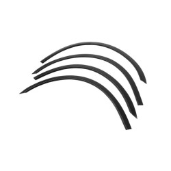 Купить Накладки на арки (4 шт, черные, ABS-пластик) для Mercedes E-сlass W211 2002-2009 гг