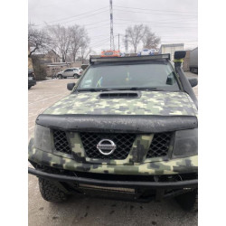 Купити Накладка на капот тип-С (1 шт, ABS)