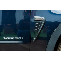 Купити Універсальні вентиляційні накладки на крила тип-C (імітація, 2 шт, гума)