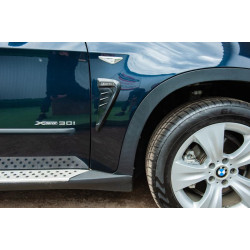 Купити Універсальні вентиляційні накладки на крила тип-C (імітація, 2 шт, гума)