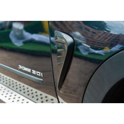 Купити Універсальні вентиляційні накладки на крила тип-C (імітація, 2 шт, гума)