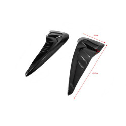 Купити Універсальні вентиляційні накладки на крила тип-C (імітація, 2 шт, гума)