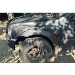 Купити Універсальні накладки на арки UNIV-034 (4 шт, ABS-пластик, чорні)