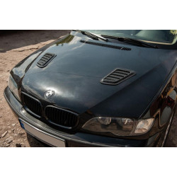 Купити Накладка на капот тип-B (2 шт, ABS)