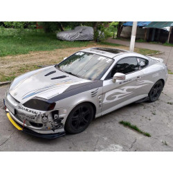 Купити Накладка на капот тип-A (2 шт, ABS)