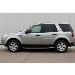 Купити Бокові пороги Libao (2 шт., Алюміній) для Land Rover Freelander II
