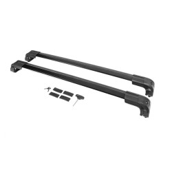 Купить Багажник (поперечины) на встроенные рейлинги Strong V2 120 см (2 шт) Серый для Volkswagen Touareg 2018- гг