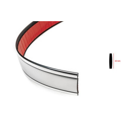 Купить Хром молдинг на метраж sal100 (1 метр, 43 мм)