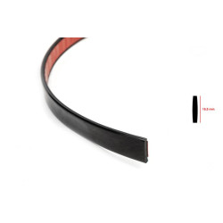 Купити Чорний молдинг на метраж sal7B (1 метр, 18.5 мм)