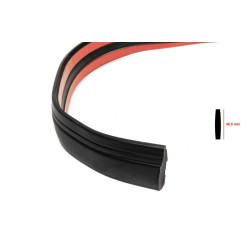 Купить Черный молдинг на метраж sal53 (1 метр, 46.5 мм)