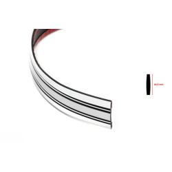 Купить Хром молдинг на метраж sal94 (1 метр, 44.5 мм)